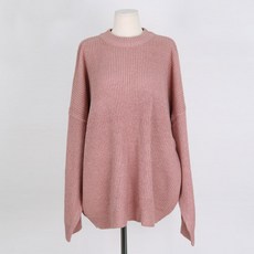 MYSEASON 女款厚實繭型寬鬆針織衫
