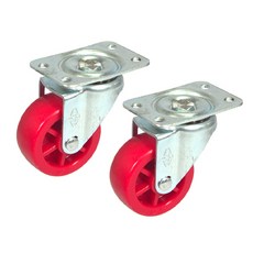 MASTER.S 無噪音輕載腳輪 小輪平轉 18 DS 1020 LDP(R)-S 8p, 1個