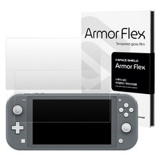 SPACE SHIELD Nintendo Switch 系列相容 Armor Flex 防指紋低反光 9H 鋼化玻璃螢幕保護貼 2片組