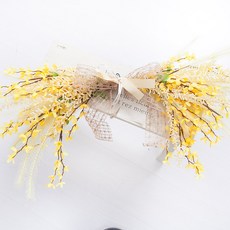 flowertree 蒲葦連翹花花環, 單一顏色