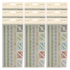 데어리즈 일러스트 펄 스티커 레트로스포츠, 9개, C