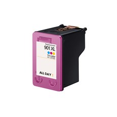 allday HP 901 XL 相容墨水, 彩色, 1個