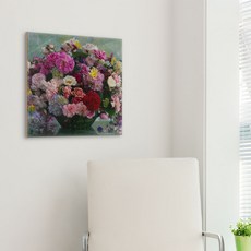 裝飾壓克力畫框 如畫般的復古花朵圖案 1