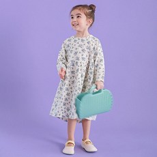 女童野花洋裝