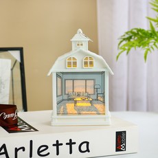 모스틱 LED 인테리어 조명 장식 스탠드 분위기 소품 그림 액자 무드등, 곰