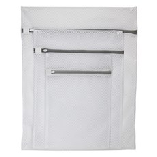 Basis 蜂巢結構洗衣袋 大型 + 中型 + 小型組合, 白色, 1套