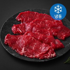 실속한우 조은장터 채끝 2등급 샤브샤브용 (냉동), 300g, 1개