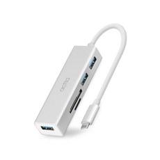 actto Type-C SD OTG 讀卡器 USB 3.0 集線器, CRH-15