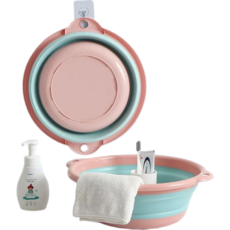 B2WIN 多用途臉盆 洗碗盆 38 x 12.5 cm, 1個, 粉紅色