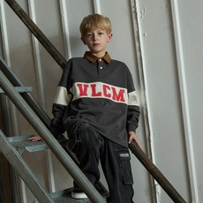 Volcom 兒童撞色亮點翻領T恤 VJCCPSE35115