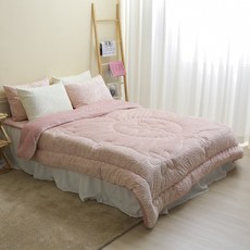 해밀홈 가든 5mm 착번 극세사 차렵이불