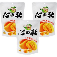 芒果軟糖, 3包, 180g