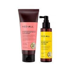 메디올 알시피 안티로스 탈모완화 힐링부케 트리트먼트 200ml + 헤어토닉 120ml 세트, 1세트