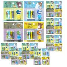 Feelbox 鬆弛熊鉛筆帽 4p + 握把套組, 混色, 32套