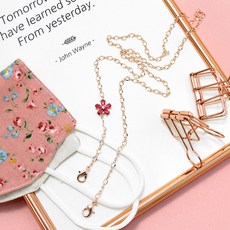 VIDANGIL Ruby Po 花面口罩掛繩