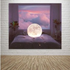 特大號布料海報, 月夜