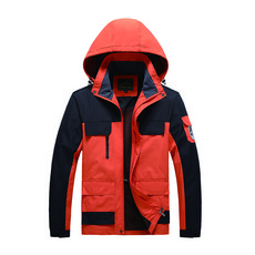 AOULS 男士可收納登山防風外套 夾克 #8868