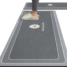 Maket Gamseong 廚房快乾硅藻土地墊2件組