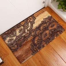 I Love Home 幾何花朵多用途地墊, TYPE14