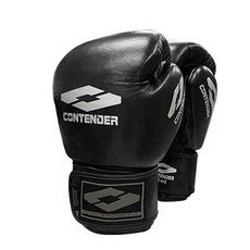 contender 訓練皮革拳擊手套 CP-104, 黑色