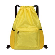 雙背束口袋, TYPE 15 黃色, 1個