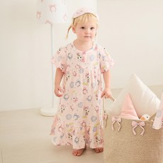 몰리멜리프렌즈 아동용 뽀송피앙 원피스 파자마