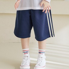 vavkids 兒童涼感透氣側邊線條短褲