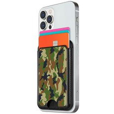 JUST4YOU 밀리터리 카드 포켓, 믹스그린, 1개