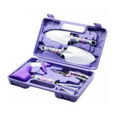 soonZAM 紫色園藝5件組 + 收納箱套組, 1套