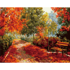 Momofix Painting DIY畫作組 40*50cm, 休息時間, 1個