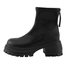 dangolunni 女款增高厚底緊密彈性Phnom Penh短靴