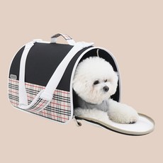 개과천선 반려동물 버티 이동가방, 블랙