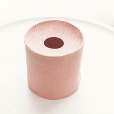 Karis圓形皮革捲筒衛生紙盒, A09