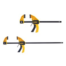 DEWALT 得偉 Clamp 大型木工夾具 300mm DWHT83193 + 600mm DWHT83194, 1組