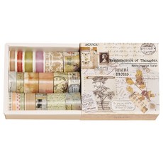 Dong-A PMS DIY 復古裝飾紙膠帶 20款組合, 1套, 思緒與回憶