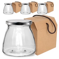 玻璃瓶 Vibe Jar S 800ml + 禮物盒, 4套