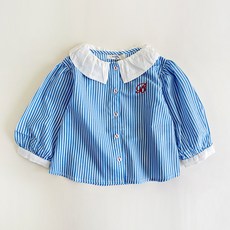 Bienvenu 女童 ST 刺繡上衣