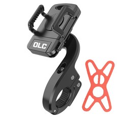 OLC 自行車智慧型手機支架 OPM-02, 黑色, 1個