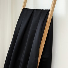 대성섬유 마감처리 된 3중직 암막원단, 블랙, 1개