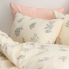 tacca tacca N Garden Aero 純棉棉布絎縫枕頭套