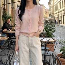 Sonio 女款糖果色長袖開襟衫
