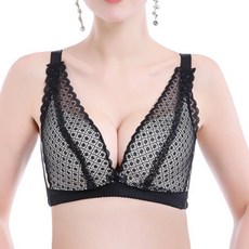 格子圖案哺乳內衣