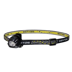 GENTOS 極輕頭燈 夾帽燈 20流明 IPX4 HC-24BK 32g, 黑色, 1個