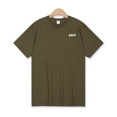 디엘크리 남녀공용 MBTI 시리즈 ENFP 17수 반팔 티셔츠