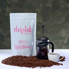 Dripink 中焙混合咖啡豆, 未研磨, 整豆（無研磨）, 1kg