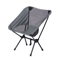 Sports Flow 露營入門者專用便攜式椅子 A, 灰色, 1個