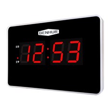 BENHUR 智慧LED數位掛鐘 SB-202, 混合顏色