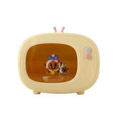 로이체 BT21 베이비 휴대용 TV 모형 LED 무드등 미니 젤리캔디 가습기, BT21-RHM-3E-SK