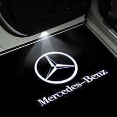 Tikerbell logo 3D玻璃球LED車門燈, 單一顏色, 2個