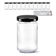 mir 圓筒玻璃瓶 SG250 B款 12入+熱縮膜 隨機出貨 12入組, 1套